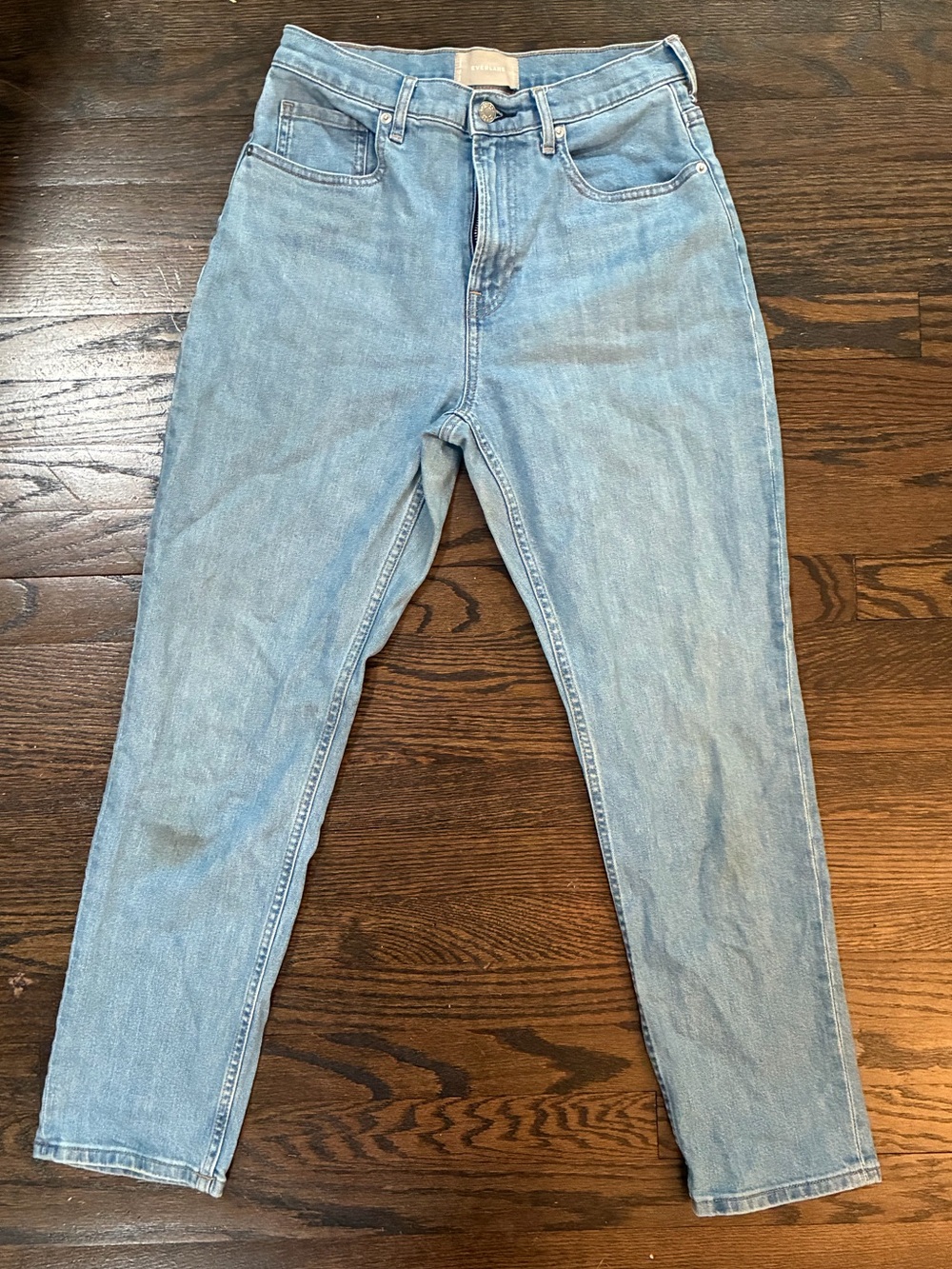 Everlane Light Wash High-Rise Straight Women’s Jeans size 30